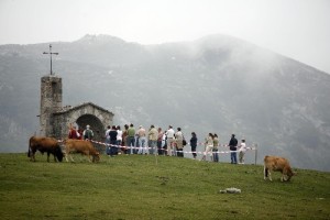 misa en la fiesta del pastor en los lagos de covadonga