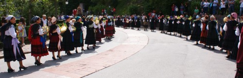 procesión de Covadonga